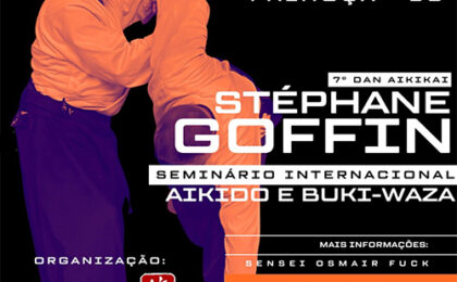 Seminário de Aikido em Palhoça com Stephane Goffin