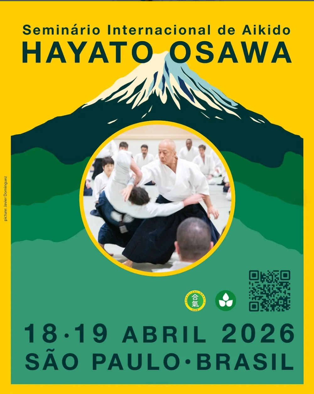 Semin&aacute;rio Internacional de Aikido com Hayato Osawa Shihan em S&atilde;o Paulo