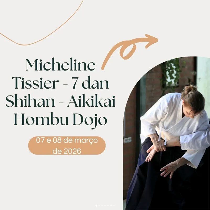 Semin&aacute;rio de Aikido com Micheline Tissier em Piracicaba